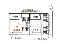 全体区画図はこんな感じになっています。