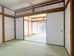 6帖の和室が二間続きになっていて便利♪