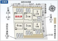 全体区画図はこんな感じになっています。