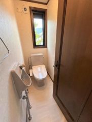 1階トイレには内水栓が付いていて便利♪