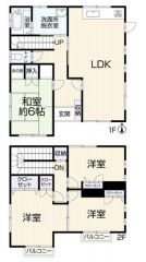 ツインバルコニー仕様の4LDKです。