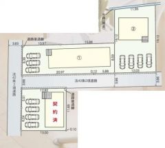 全体区画図はこんな感じになっています。