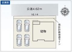 区画図はこんな感じになっています。