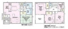 使いやすい和室付4ＬＤの間取りです。