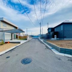 北前面道路から外観を見るとこんな感じ