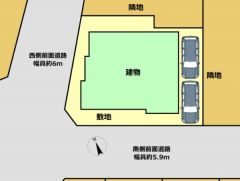 区画図はこんな感じになっています。
