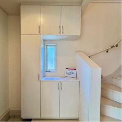 玄関にはシューズボックスが付いています。