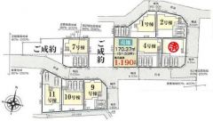 全体区画図はこんな感じになります。
