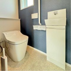 1階トイレには内水栓も付いています。