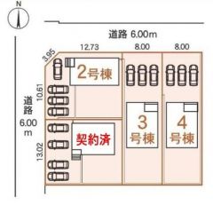 全体区画図はこんな感じになっています。