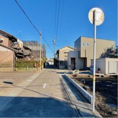 北前面道路から外観を見るとこんな感じ