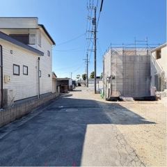南前面道路から外観を見るとこんな感じ