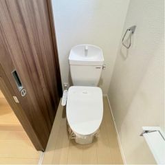 1階のトイレはクリーニング済みです。