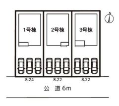 全体区画図はこんな感じになっています。