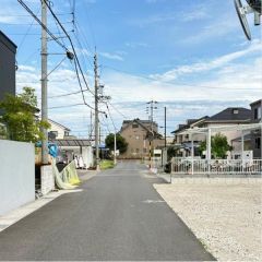 北前面道路から外観を見るとこんな感じ。