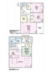 間取り図はこんな感じになっています。