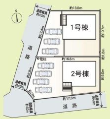 全体区画図はこんな感じになっています。