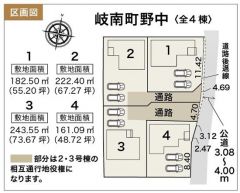 全体区画図はこんな感じになっています。