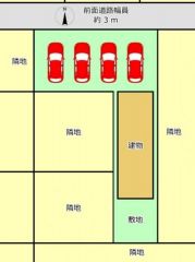 区画図はこんな感じになっています。