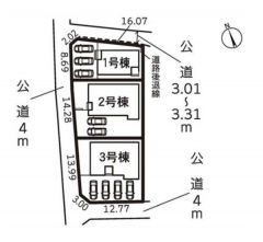 全体区画図はこんな感じになっています。