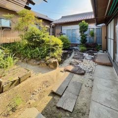 お庭部分はこんな感じです。
