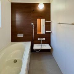 バスは1坪サイズなのでゆったりできます。