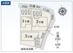 全体区画図はこんな感じになっています。