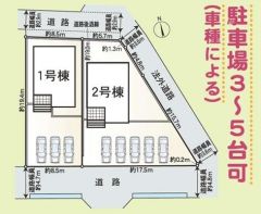 全体区画図はこんな感じになっています。