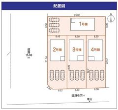 全体区画図はこんな感じになっています。