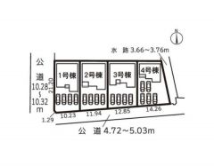 全体区画図はこんな感じになっています。