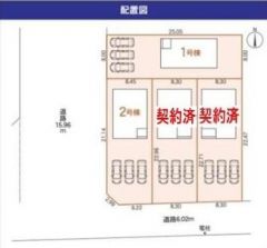 全体区画図はこんな感じになっています。