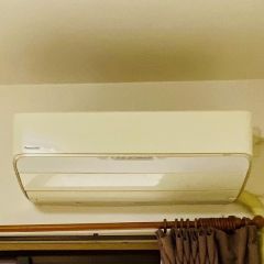 リビングにはエアコンが付いています。