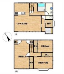 全居室6帖以上の広い3SLDKです。