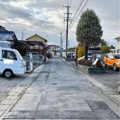 北前面道路から外観を見るとこんな感じ