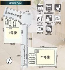 全体区画図はこんな感じになっています。