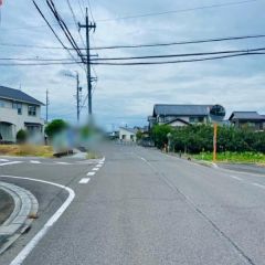 南前面道路から外観を見るとこんな感じ