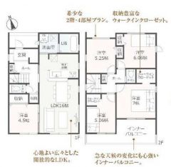 ご家族でゆったり過ごせる5LDKの間取り