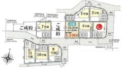 全体区画図はこんな感じになります。