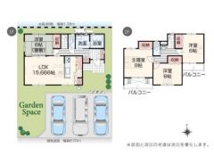 オール電化仕様で、4LDKの間取りです。