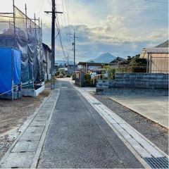 北前面道路から外観を見るとこんな感じ