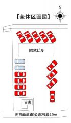 全体区画図はこんな感じになっています。