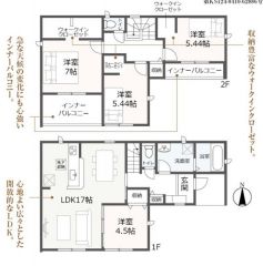 2階全居室にはWICが付いています。