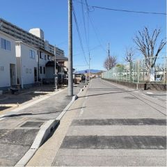 北前面道路から外観を見るとこんな感じ