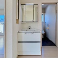 2階にも洗面台があるのは嬉しいですね♪