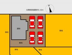 区画図はこんな感じになっています。
