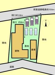 区画図はこんな感じになっています。