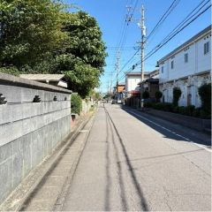 南前面道路から外観を見るとこんな感じ。