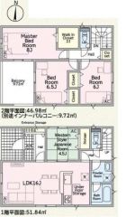 ファミリー層にピッタリな、4LDKです。