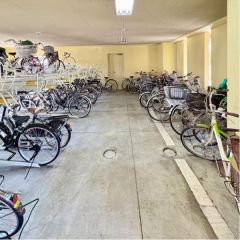 コチラは北側の駐輪場です。