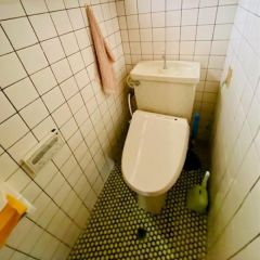 温水便座式トイレです。